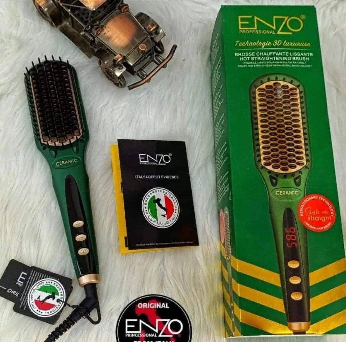 Brosse Enzo Céramique Pro