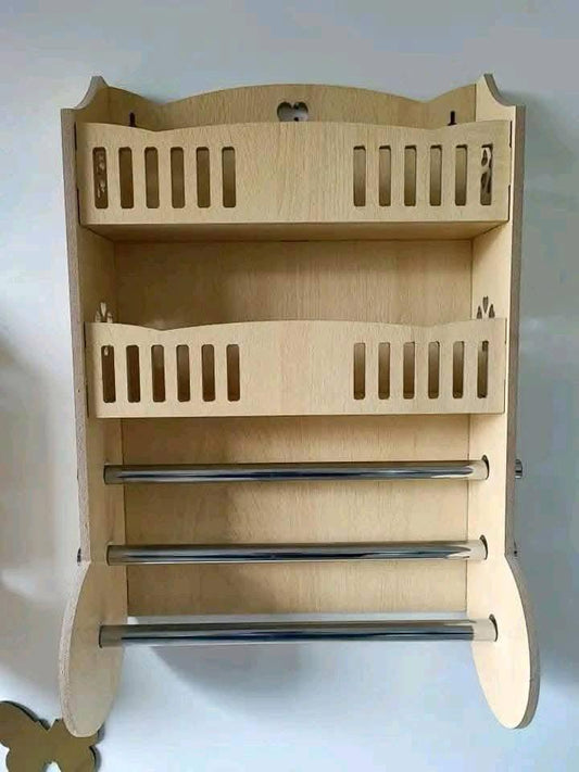 حاملة التوابل و ورق المطبخ